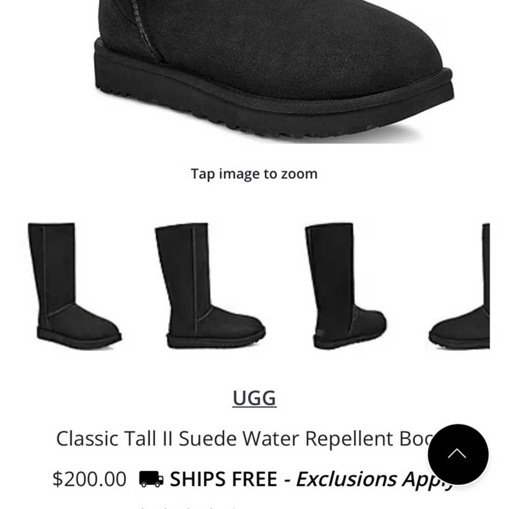 UGG Classic Tall II Suede Water Repellent Boots W… - image 8