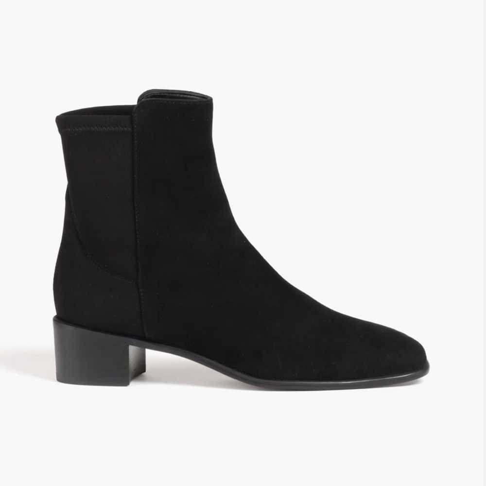 Stuart Weitzman Easyon Reserve suede and neoprene… - image 1