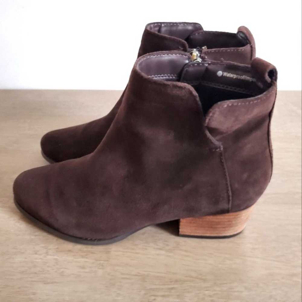 Blondo Brown Waterproof Ankle Boots Size 7.5M - image 4