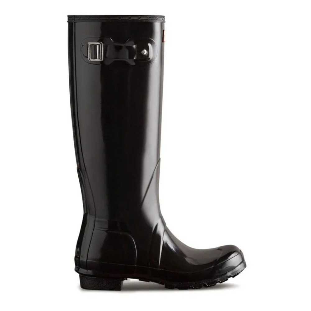 Hunter Women's Original Tall Gloss Rain Boots in … - image 2