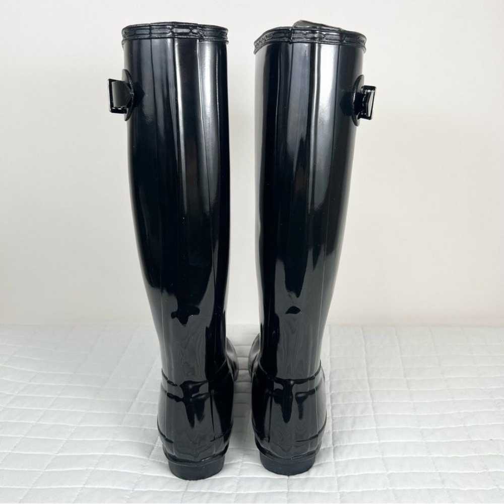 Hunter Women's Original Tall Gloss Rain Boots in … - image 8