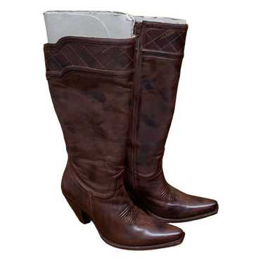 Charlie Horse Snip Toe Cowgirl Boots 7B - image 1