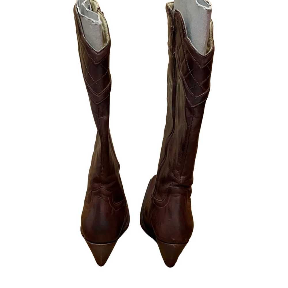 Charlie Horse Snip Toe Cowgirl Boots 7B - image 7