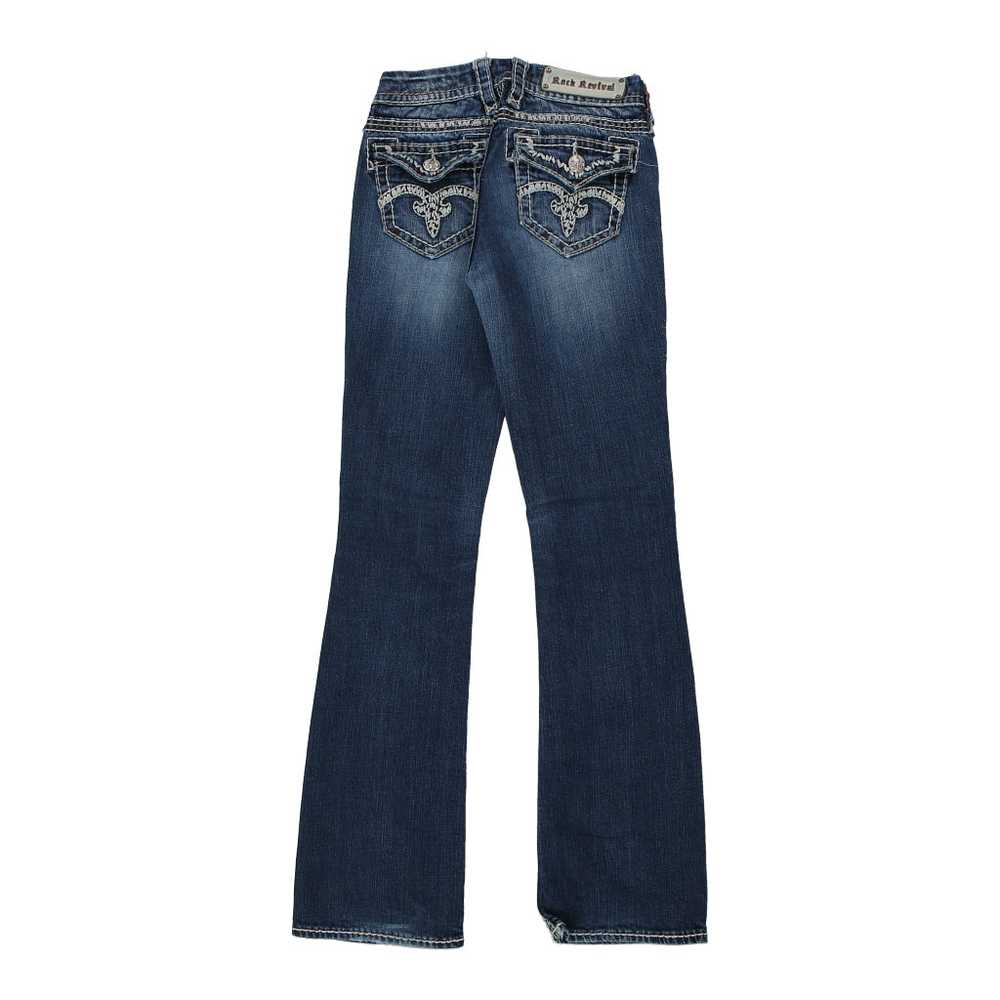 Rock Revival Jeans - 25W UK 4 Dark Wash Cotton - image 1