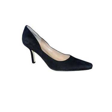 Karen Scott Black Suede Pumps Womens Size 10