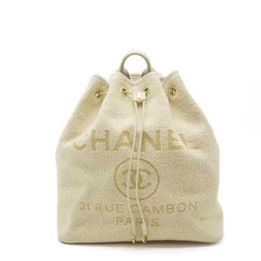 Chanel CHANEL Deauville Line Rucksack Shoulder Ba… - image 1