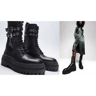 ZARA MOTO BOOTS