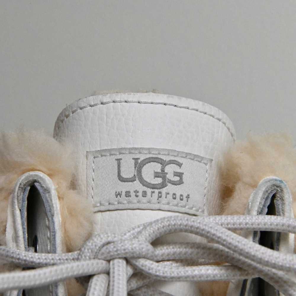 NWOT UGG Adirondack III Leather Waterproof Fur Wh… - image 10