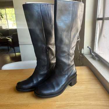 Seychelles black knee high boots 8.5