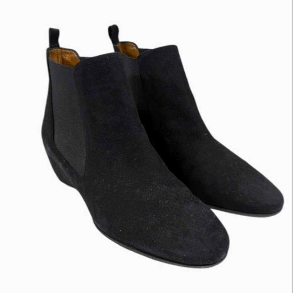 Aquatalia Veronica Weatherproof Suede Booties EUC… - image 6