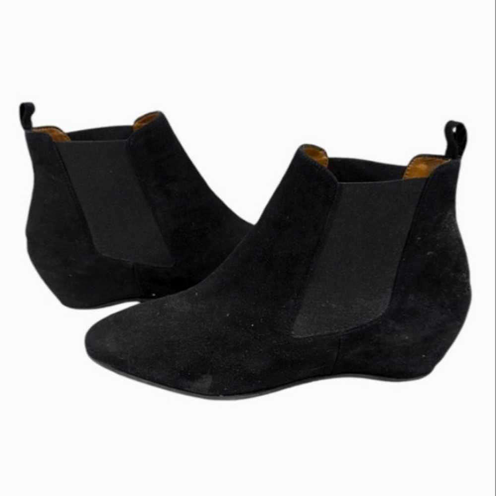 Aquatalia Veronica Weatherproof Suede Booties EUC… - image 7