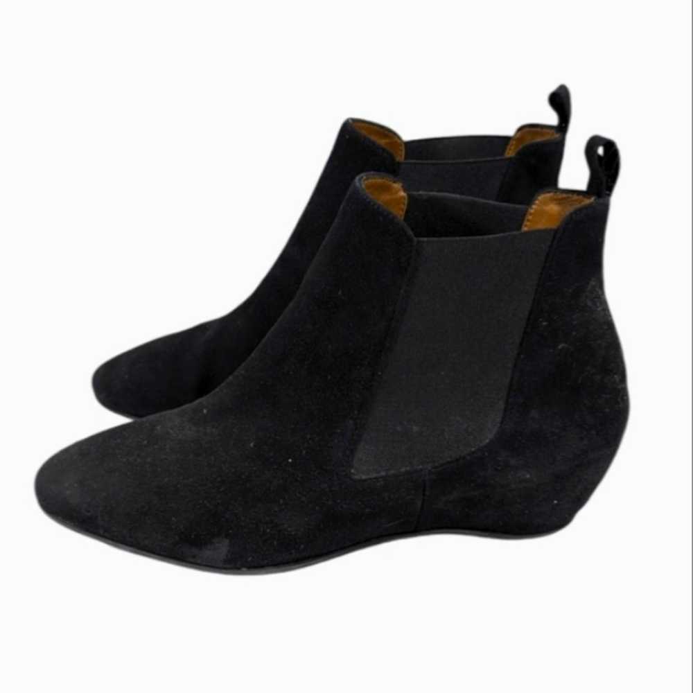 Aquatalia Veronica Weatherproof Suede Booties EUC… - image 8