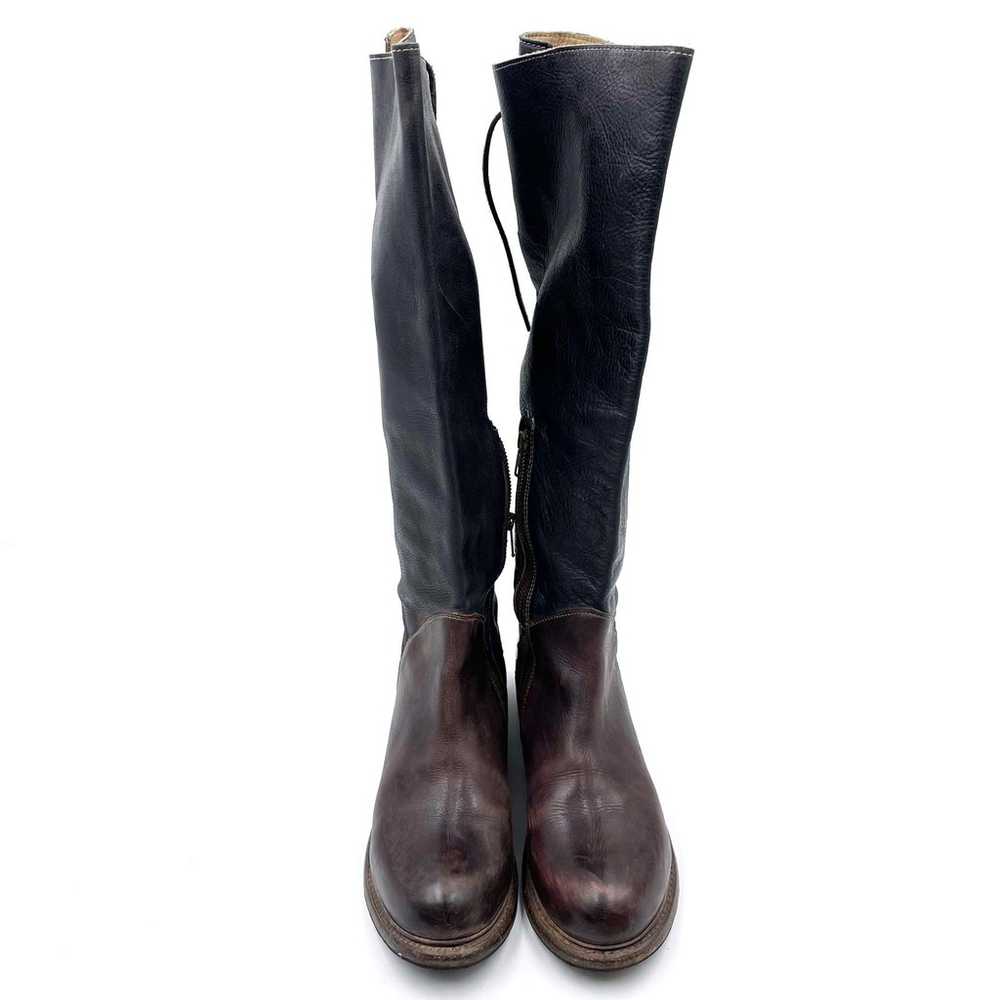 Bed Stu Machester Knee High Boots Black Brown Lea… - image 3