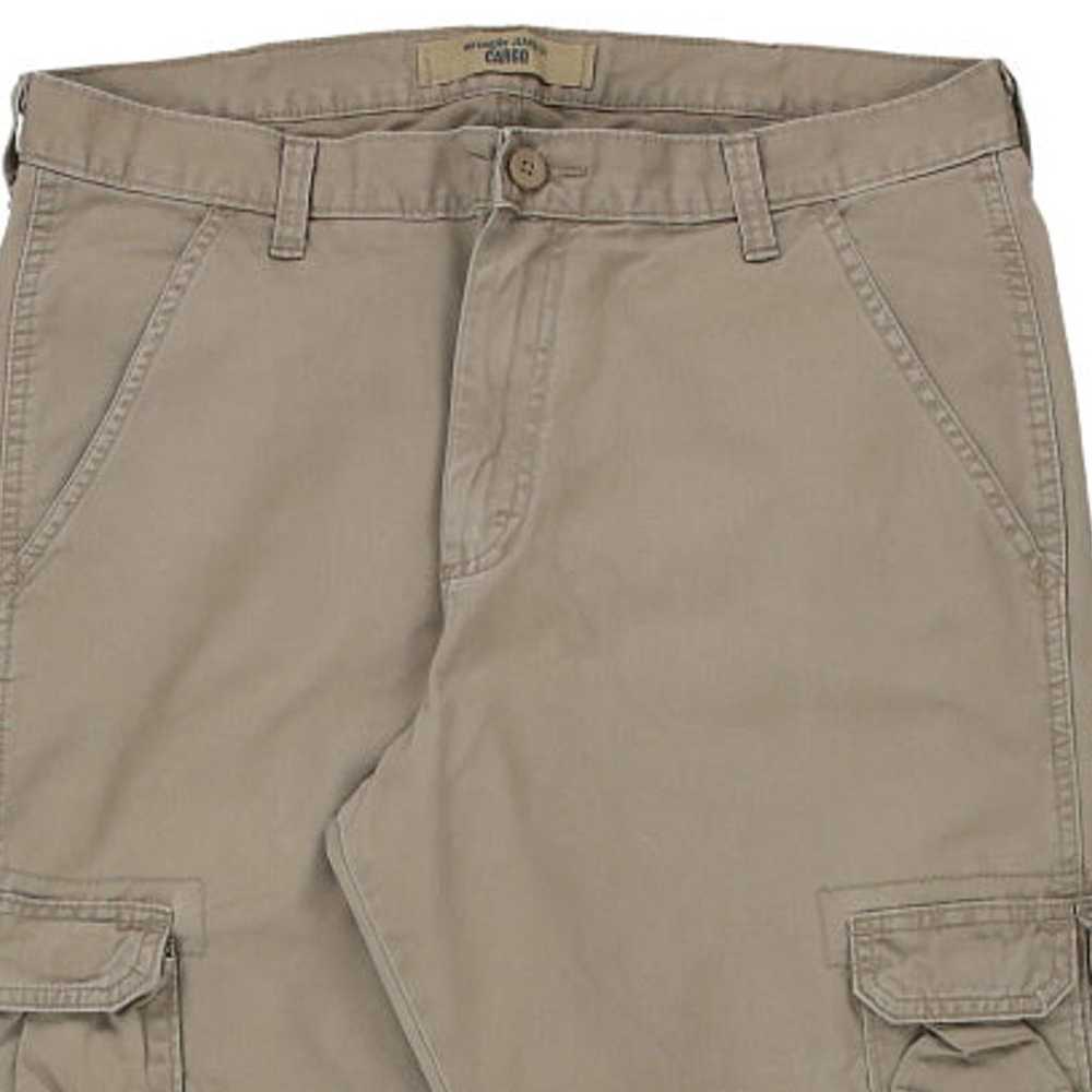 Wrangler Cargo Trousers - 36W 30L Brown Cotton - image 5