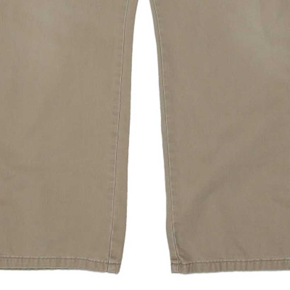 Wrangler Cargo Trousers - 36W 30L Brown Cotton - image 6