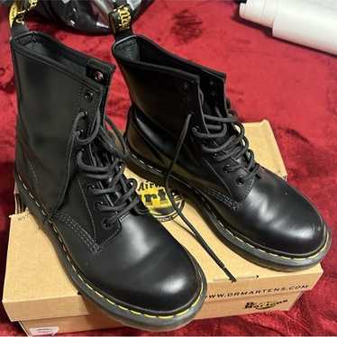 Dr. Martens 1460 W Smooth Black Boots