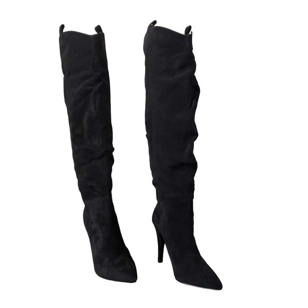 RAYE River Black Sueded Boots Western Style Women… - image 4