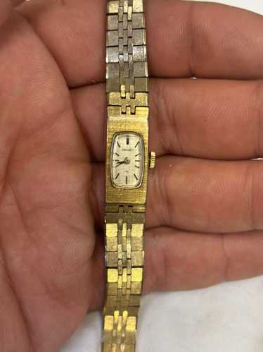 Seiko Vintage Seiko 1520-3339 Gold Tone Womens Mec