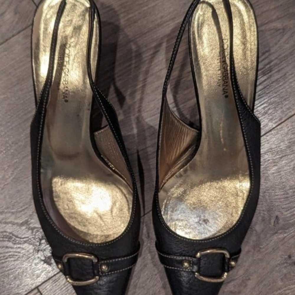 Vintage Dolce & Gabbana Heels Sz 39 = 9 - image 1