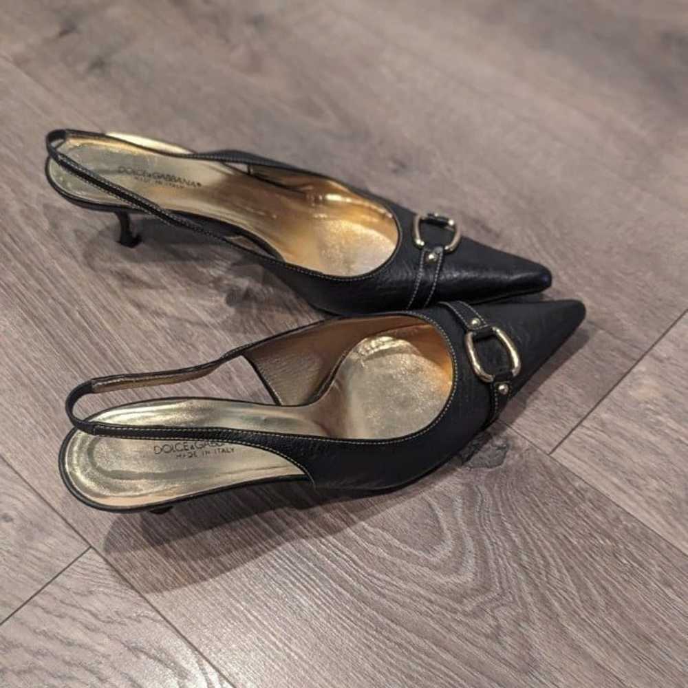 Vintage Dolce & Gabbana Heels Sz 39 = 9 - image 3