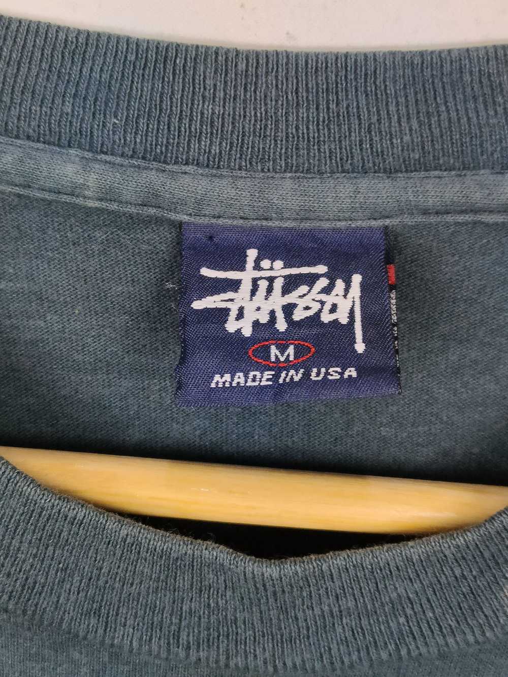 Stussy × Vintage Vintage Sunfaded 90s Stussy Flor… - image 3