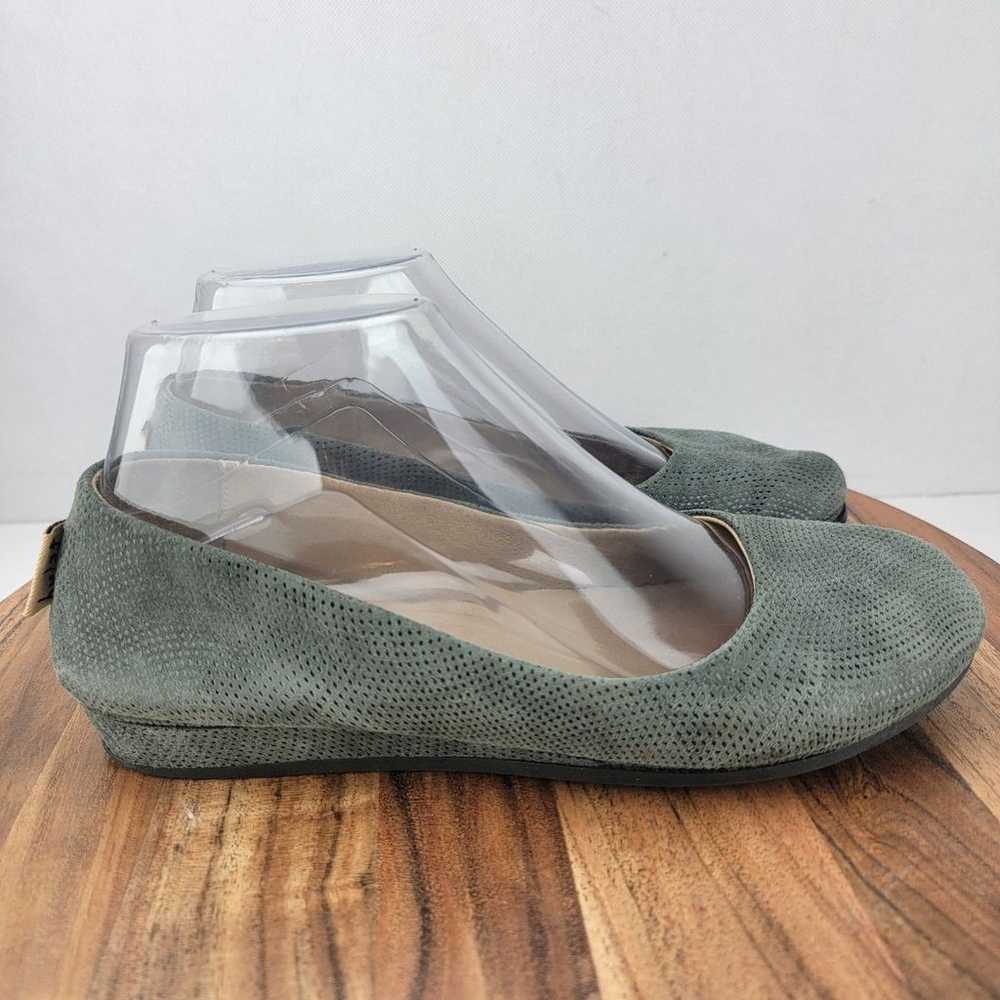 French Sole FS / NY Womens Size 7 Green Suede Ita… - image 3