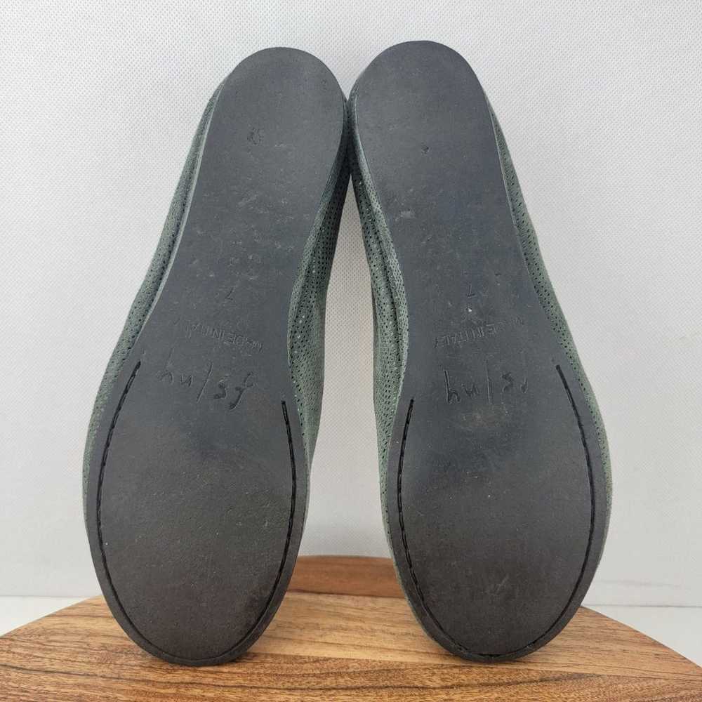 French Sole FS / NY Womens Size 7 Green Suede Ita… - image 7