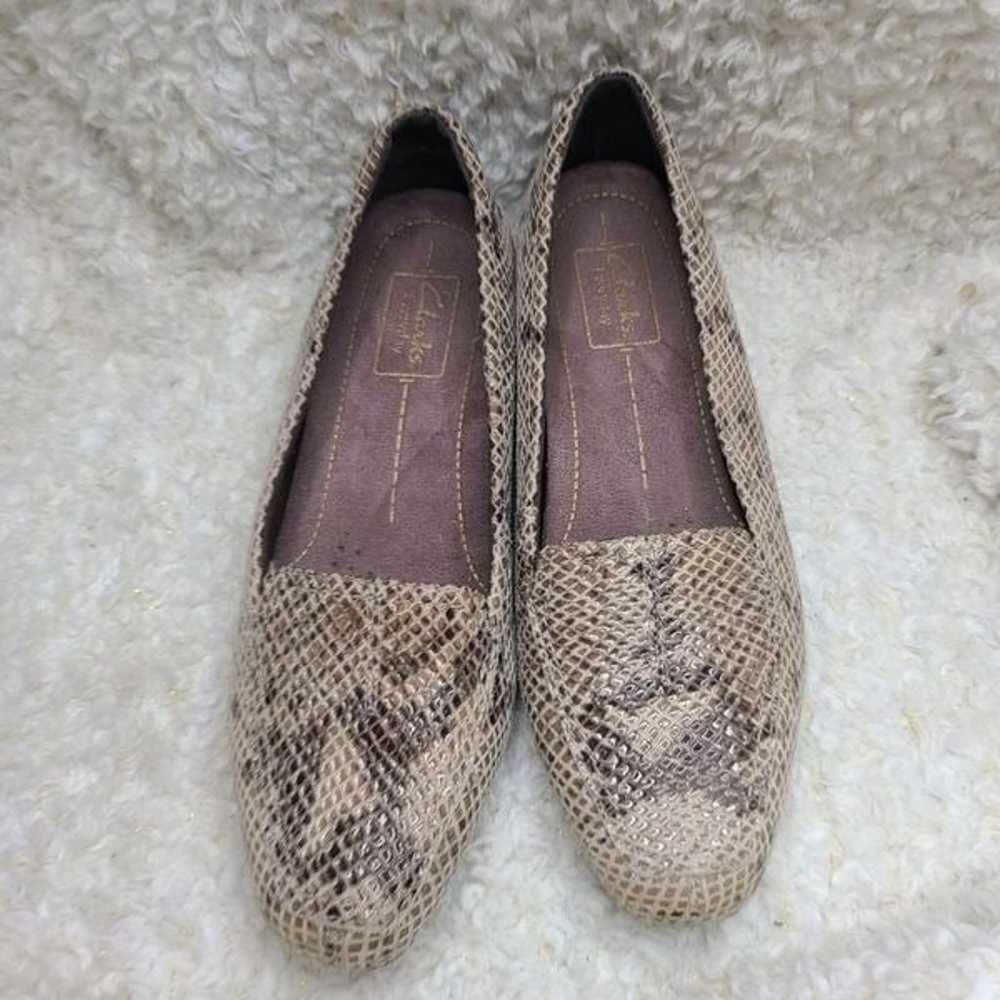 Clarks Active Air Everyday Comfort Snakeskin Loaf… - image 2