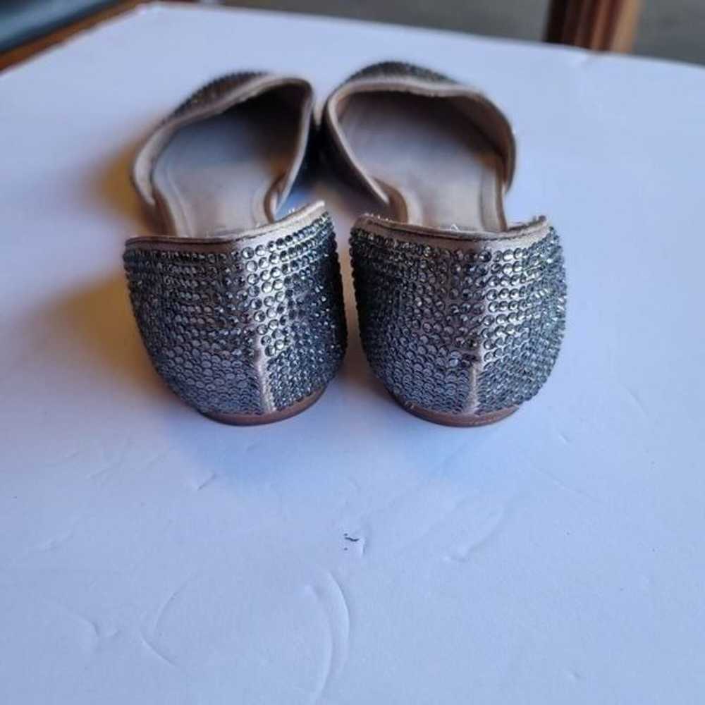 Steve Madden Vamp-R Silver Ballet Rhinestone Crys… - image 4