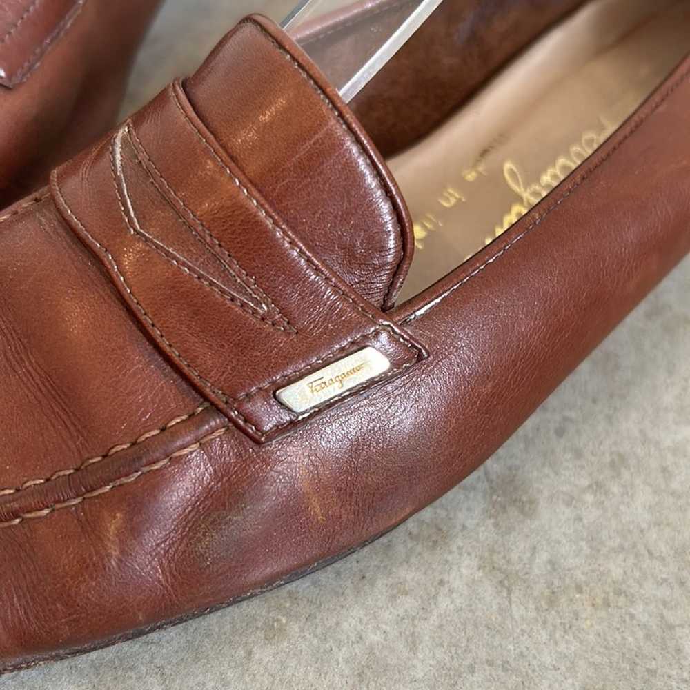 Salvatore Ferragamo Pump Loafer 7 AAAA Extra Narr… - image 5