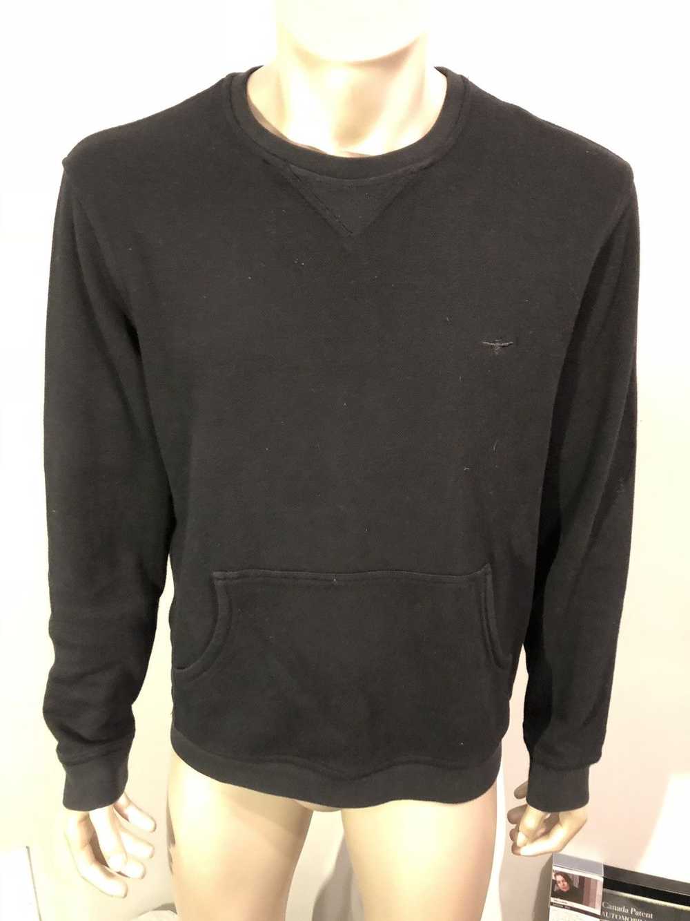 Dior × Hedi Slimane Black Knit Crewneck Sweatshir… - image 3