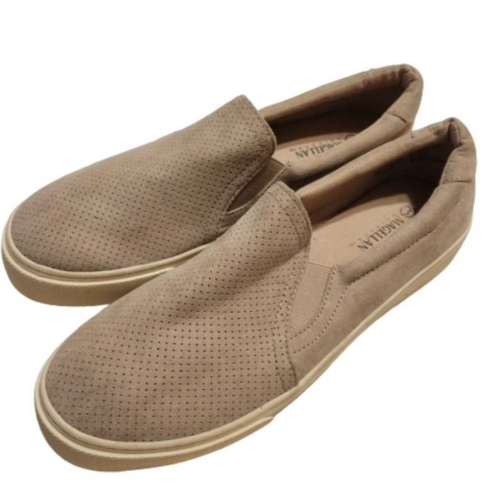 Magellan  women's tan Faux Suede Slip On Shoes si… - image 2