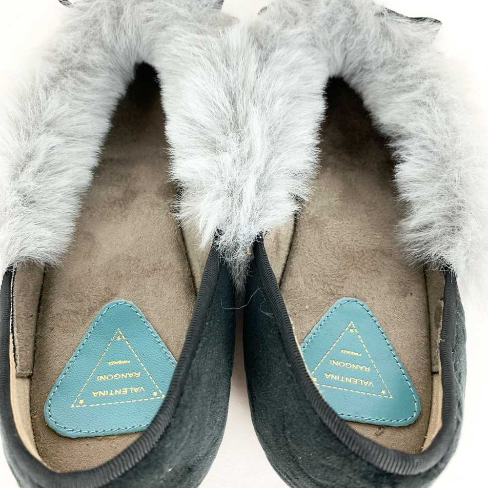 Valentina Rangoni Womens Zaffiro Faux Fur Flats B… - image 10