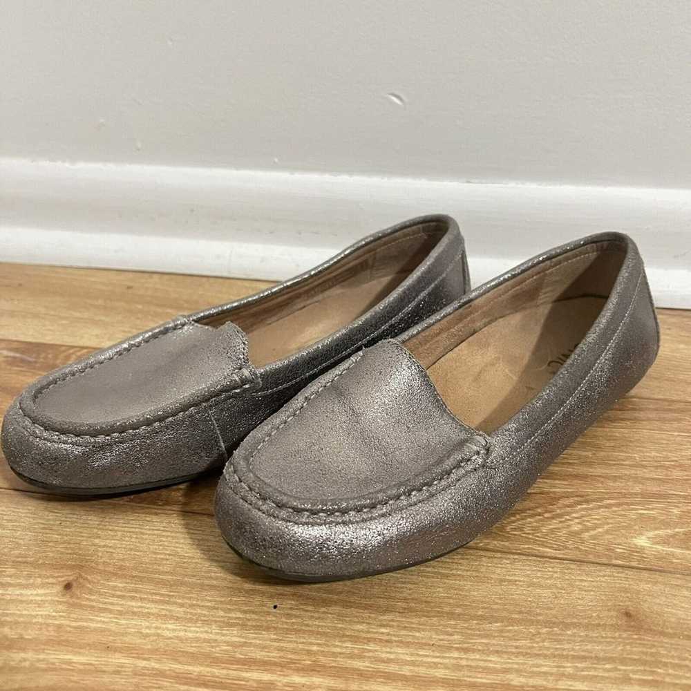 Vionic Debbie Slip On Loafer Shoe Size 9 Crackled… - image 1