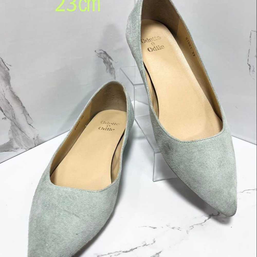 Odette e Odile ♡ 23cm Flat Pumps Light Green - image 1