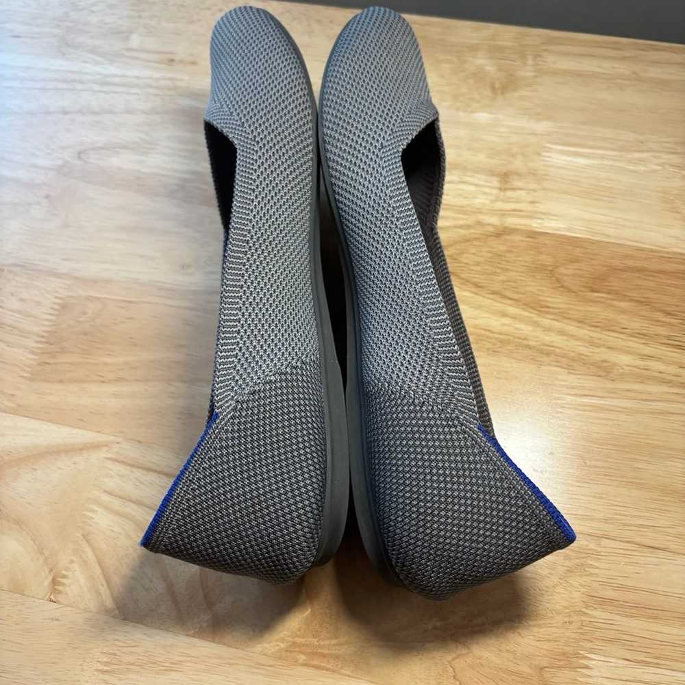 Rothy's Gray Knit Ballet Flat Washable W9 Comfort - image 3