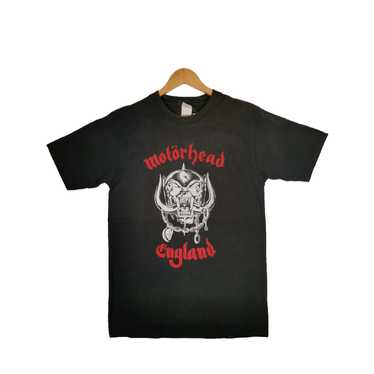 Band Tees × Vintage 90's Motorhead Tee England Ro… - image 1