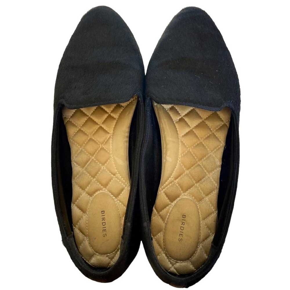 Birdies The Blackbird Calf Hair Slip On Loafer Fl… - image 2