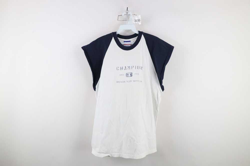 Champion × Vintage Vintage 90s Champion Stencil S… - image 1