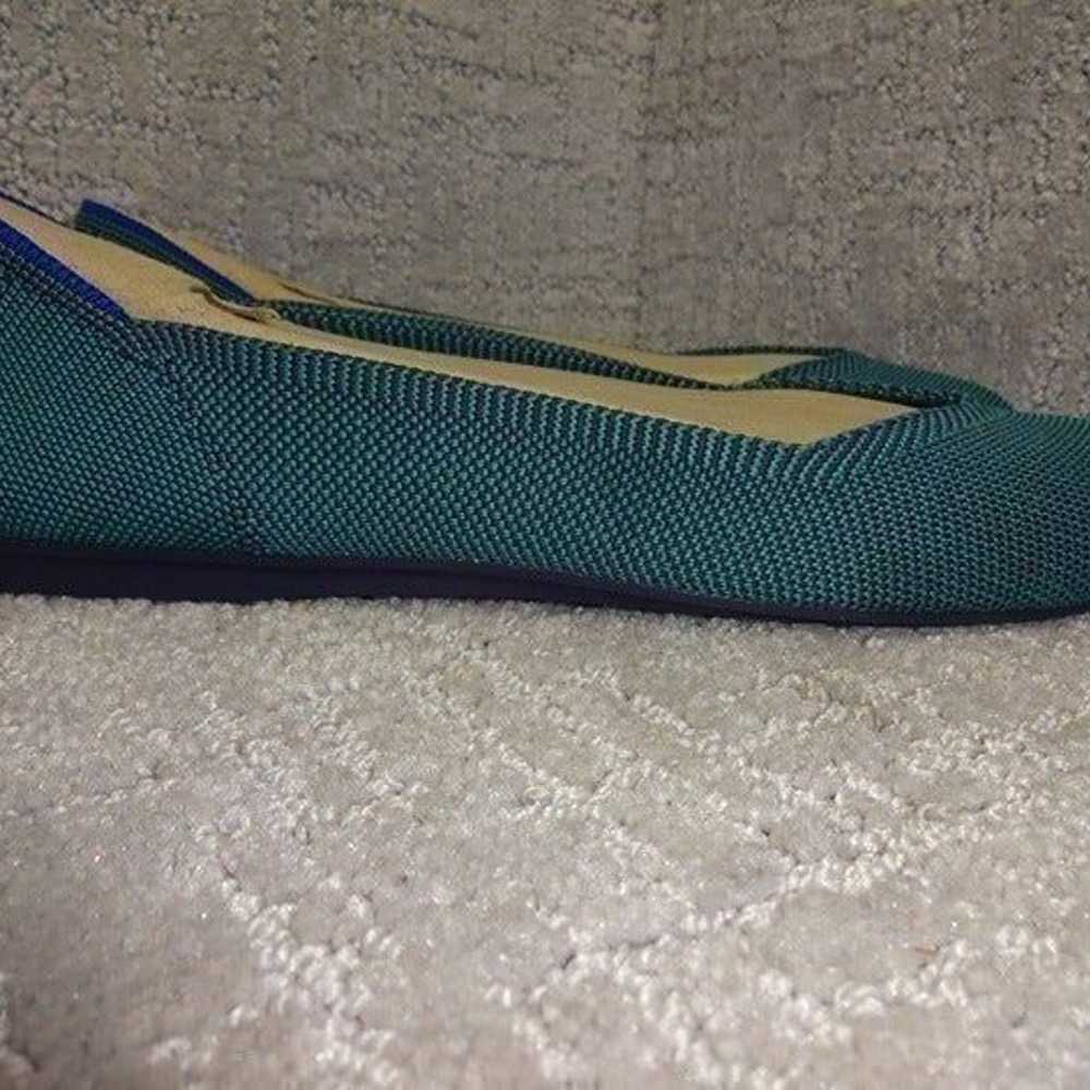 Rothys The Flat Women's Size 8 US Emerald Green R… - image 1