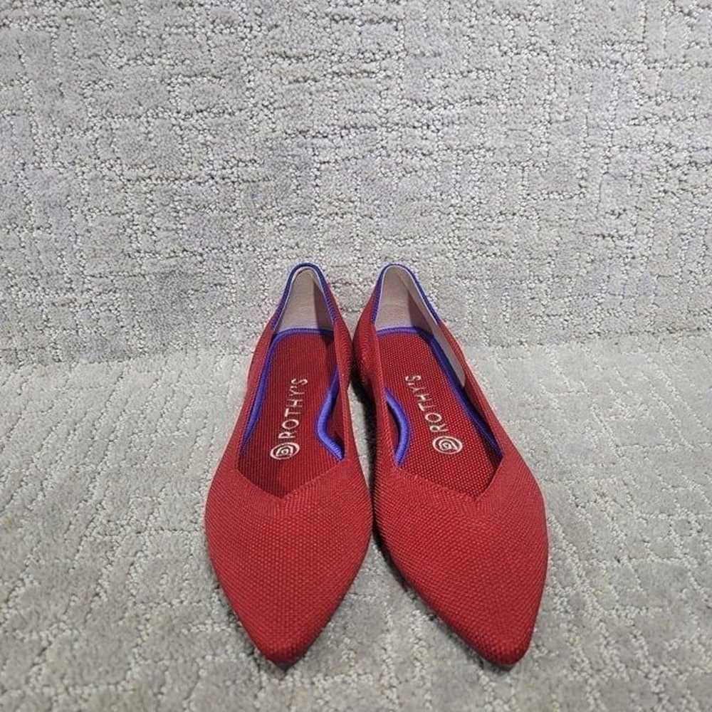 Rothy's The Point Women's Size US 8.5 Chili Red S… - image 2