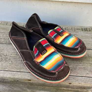 Ariat Cruisers Chocolate Boho Aztec Saddle Blanket