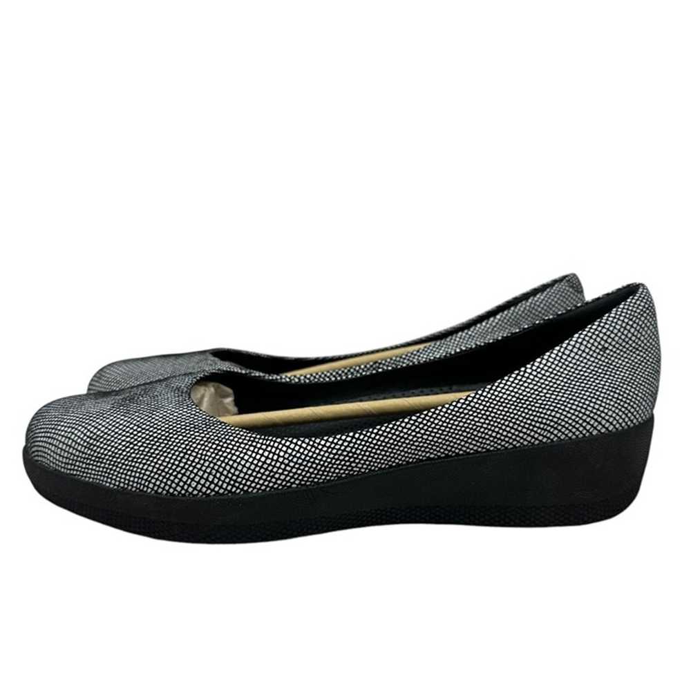 Fitflop Womens 7.5 Suede Super Ballerina Flats Su… - image 3