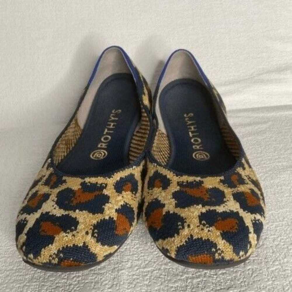 Rothy's Womens Brown Cat Animal Print Round Toe B… - image 7