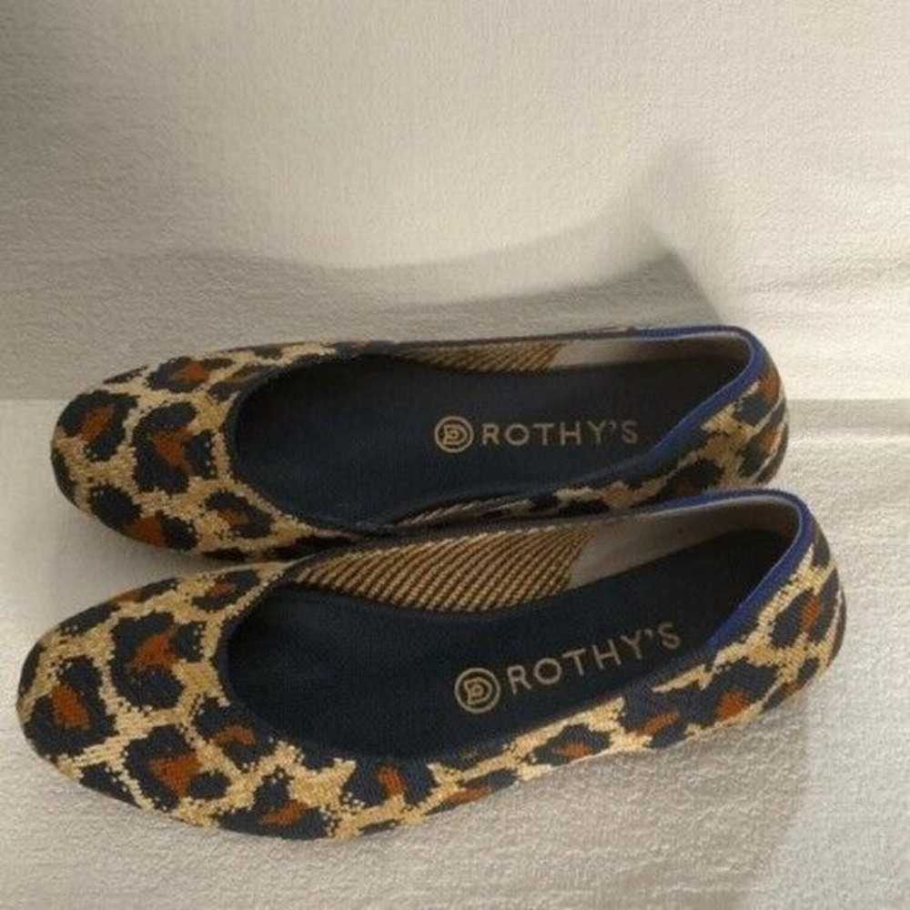 Rothy's Womens Brown Cat Animal Print Round Toe B… - image 9