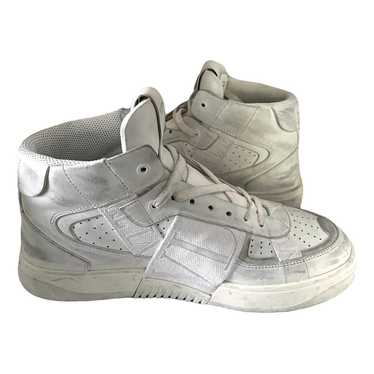 Valentino Garavani Vl7N leather high trainers - image 1