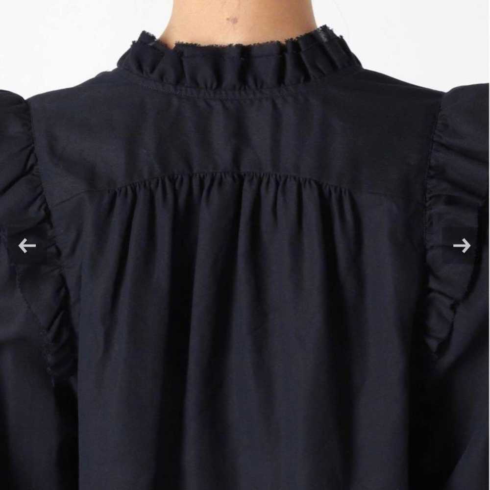 IENA Cotton Shrink Frill Blouse - image 11