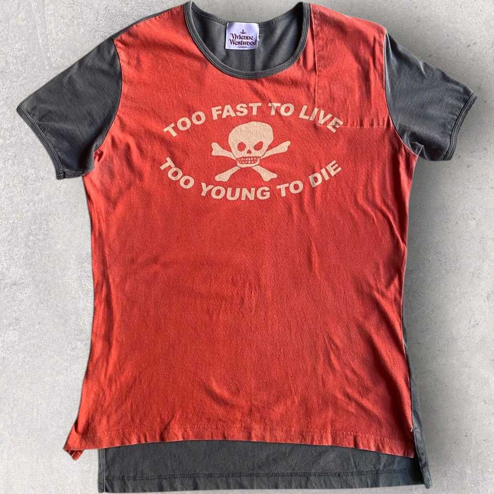 Vivienne Westwood Vintage 2000’s Too Fast To Live… - image 1