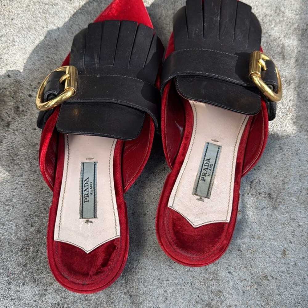 Prada suede  flats - image 7