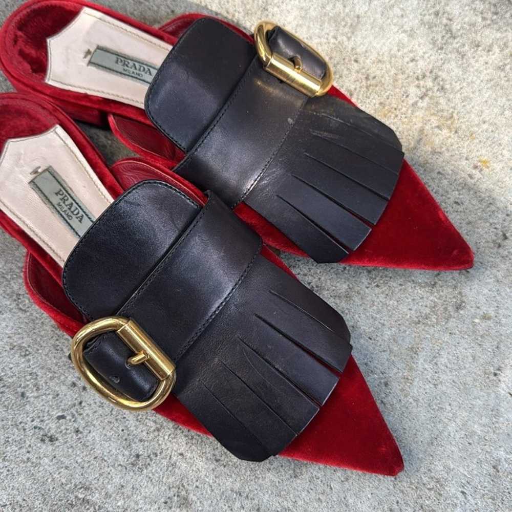 Prada suede  flats - image 8